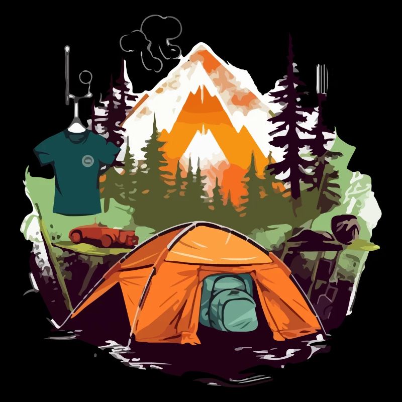 Mountain camping