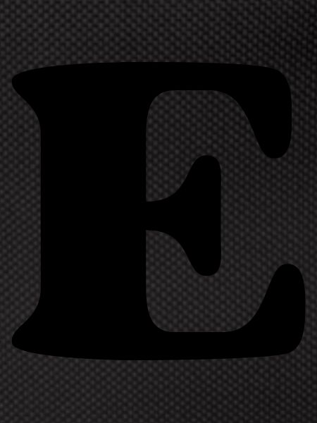 Letter e