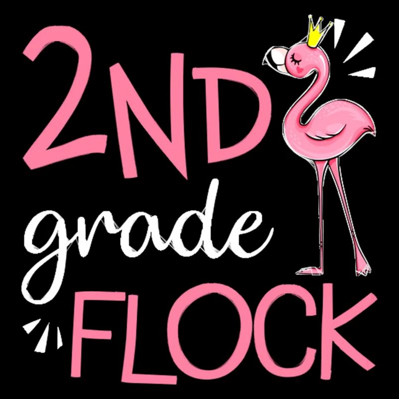 Flamingo Back To School 2nd Second Grade Flock