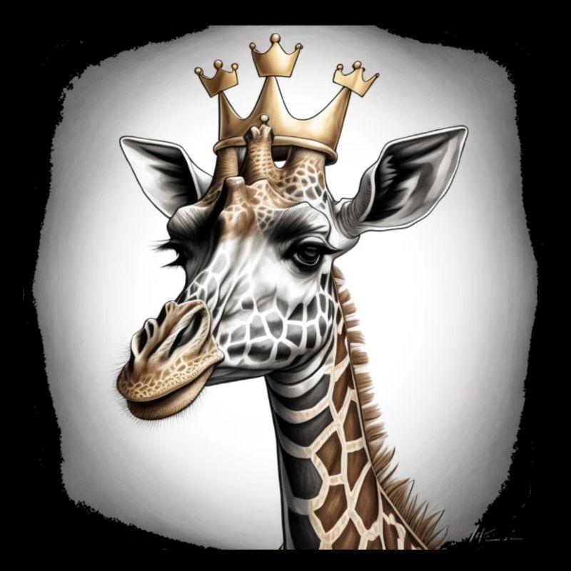 Eine tolle Giraffe