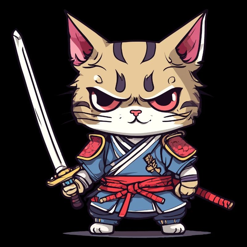 Samurai Cat #1