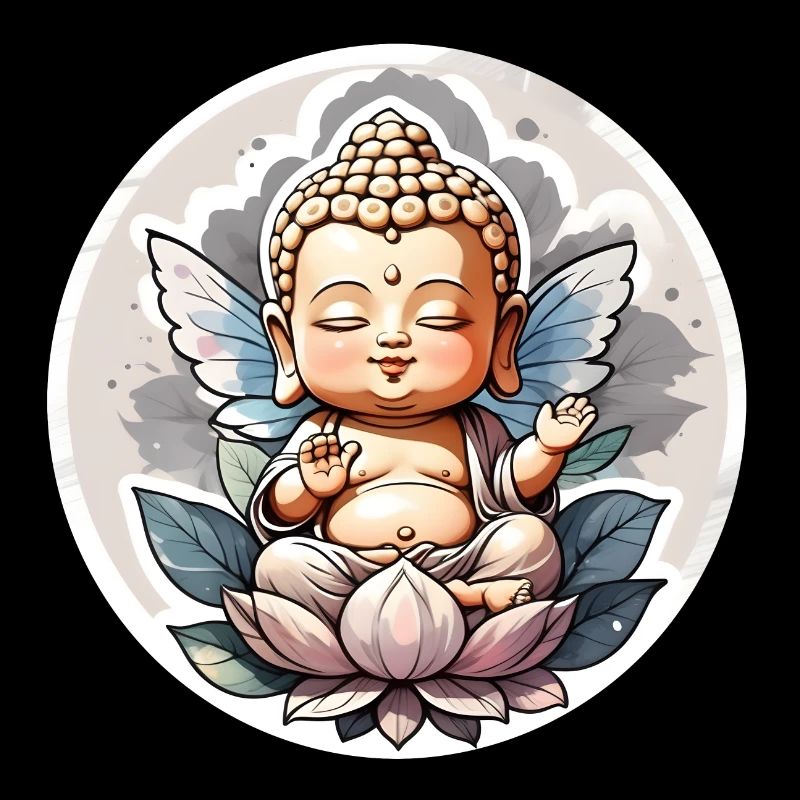 bébé Bouddha - meditation yoga relaxation