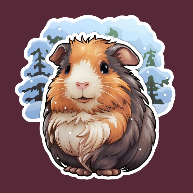 Cochon d’Inde d’hiver