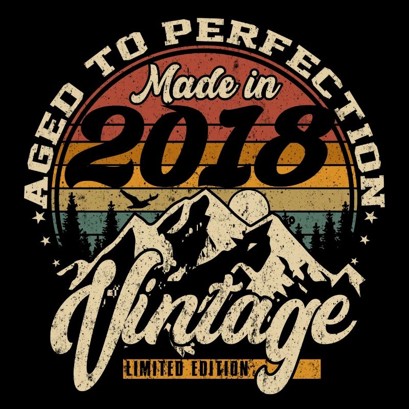 Made in 2018 Vintage Limited Edition Gift