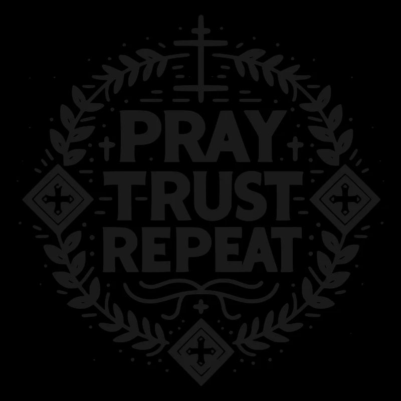 Pray Trust Repeat