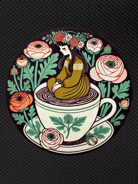 Tea Time Mädchen