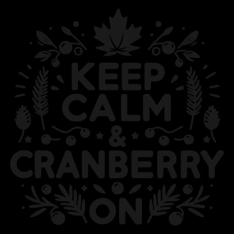Keep Calm and Cranberry On