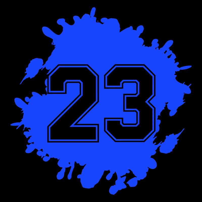 23 klecks