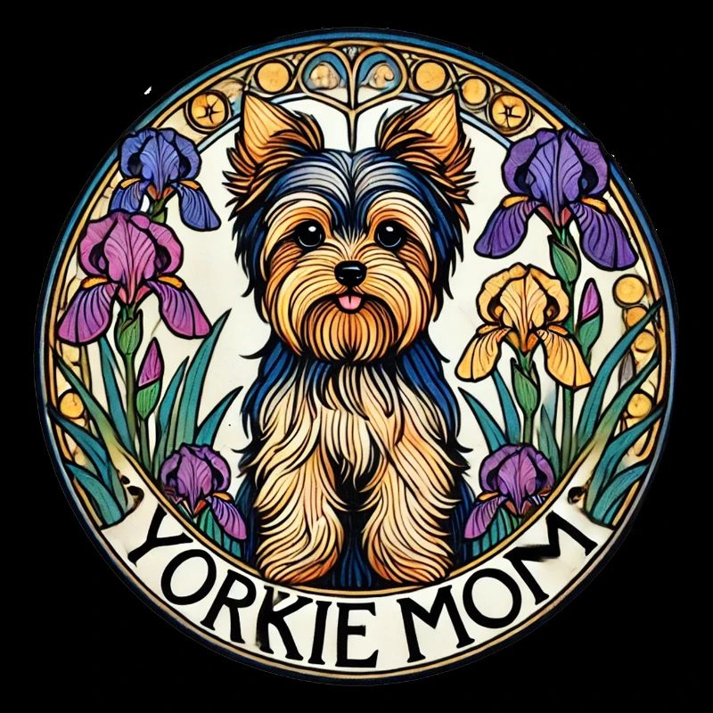 Yorkie-Mutter
