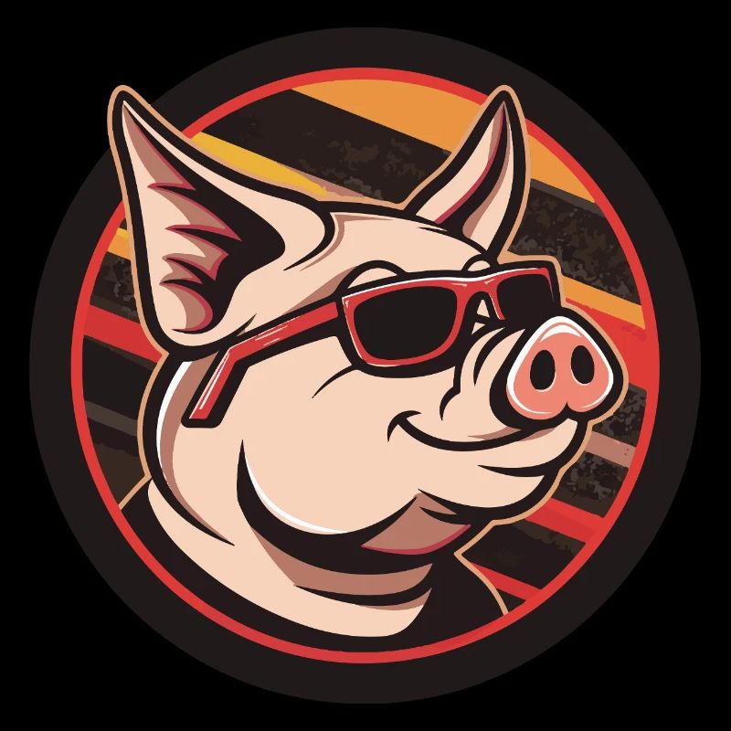 Pig Comic Cool