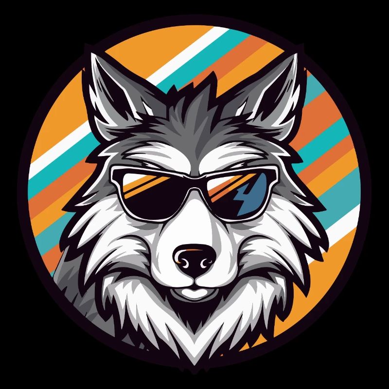 Loup Bande Dessinée Cool