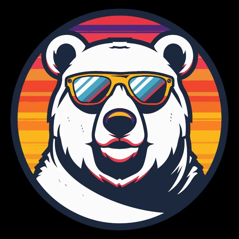 Polar Bear Cool Comic