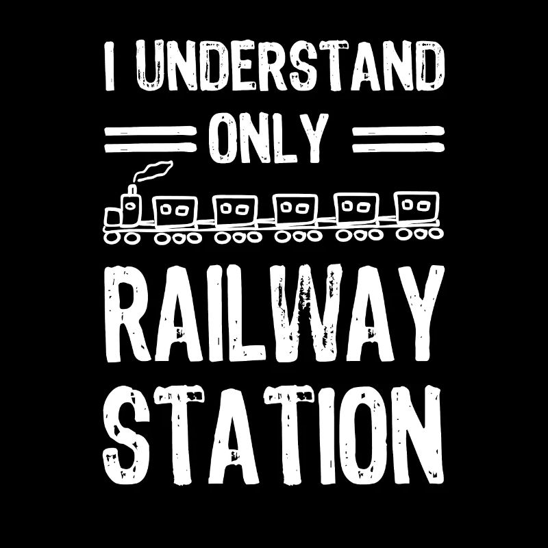 Ich Verstehe Nur Bahnhof Denglisch Geschenk