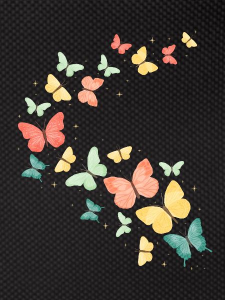 Bunter Schmetterling Schmetterlinge