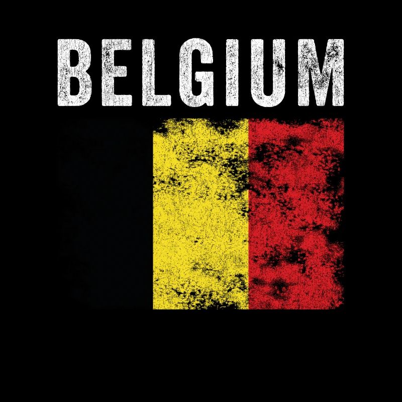 Drapeau belge en détresse - Drapeau belge