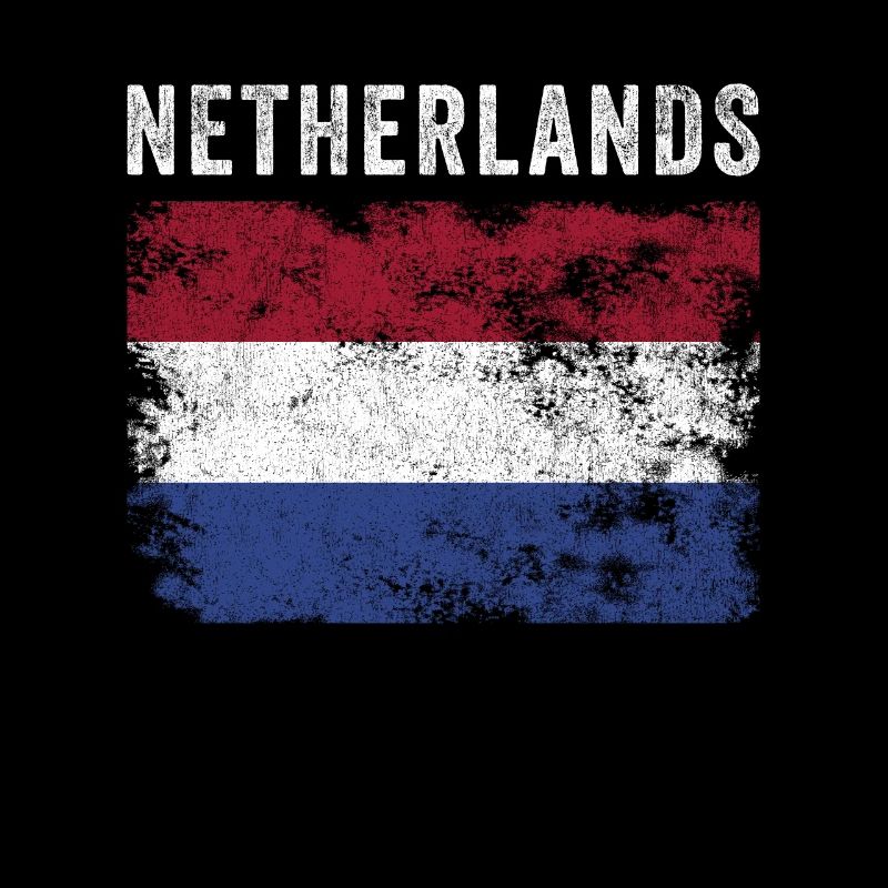 Netherlands Flag Distressed - Dutch Flag