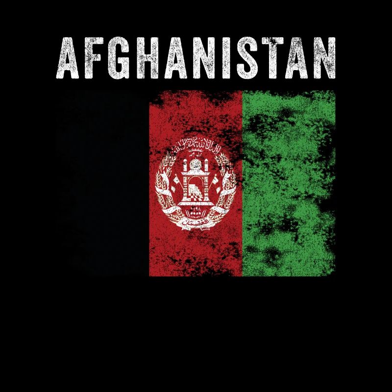 Drapeau de l’Afghanistan Drapeau afghan en détresse