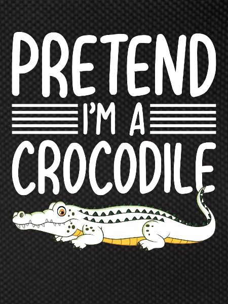 Krokodil Spruch Reptil Echse Zoo
