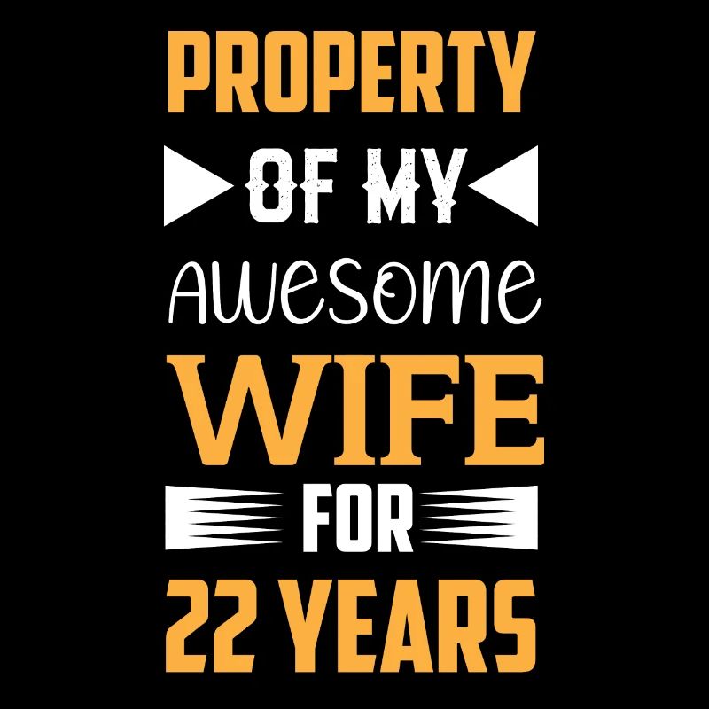 22 Years Married Bronze Wedding Gift Idea
