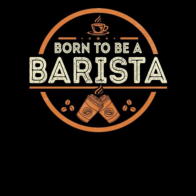 Stolzer Barista Beruf Kaffee Catering Espresso