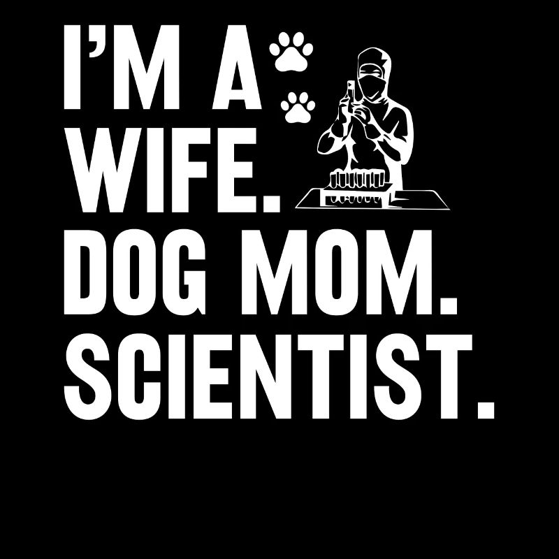Ehefrau Hundebesitzerin Wissenschaftlerin Labor