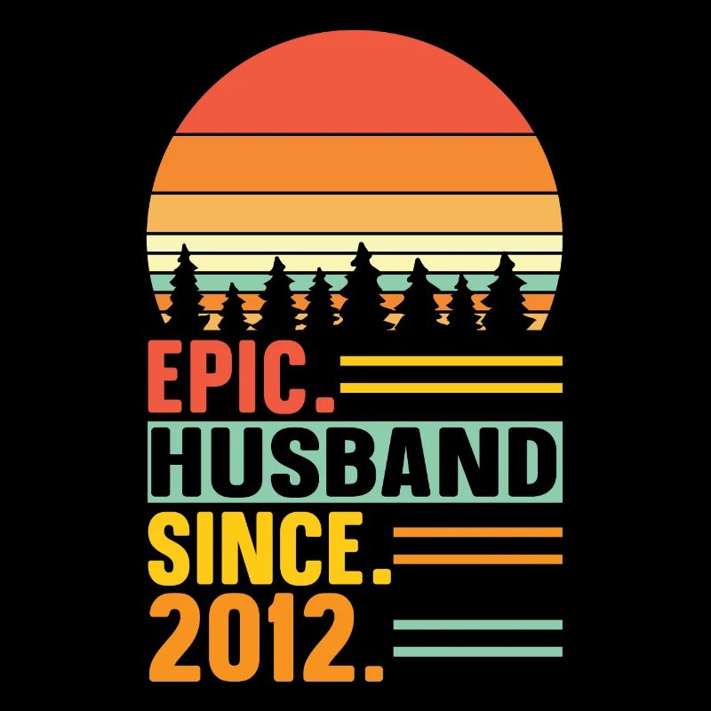 Bester Ehemann seit 2012 - Jahrestag Geschenk