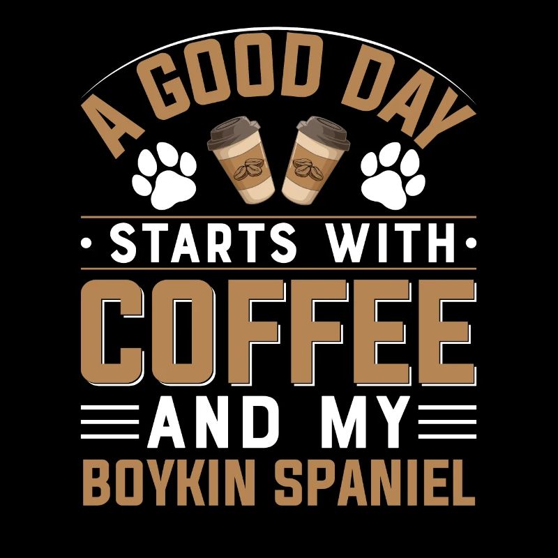 Kaffee und Boykin Spaniel Kaffeeliebhaber Koffein
