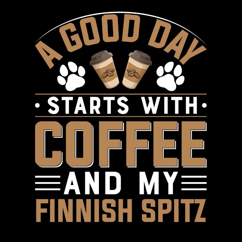 Finnish Spitz Coffee Drinking Caffeine Dog Breed