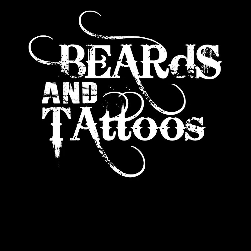 Tattoo Beard Papa Cool Tattooed Art