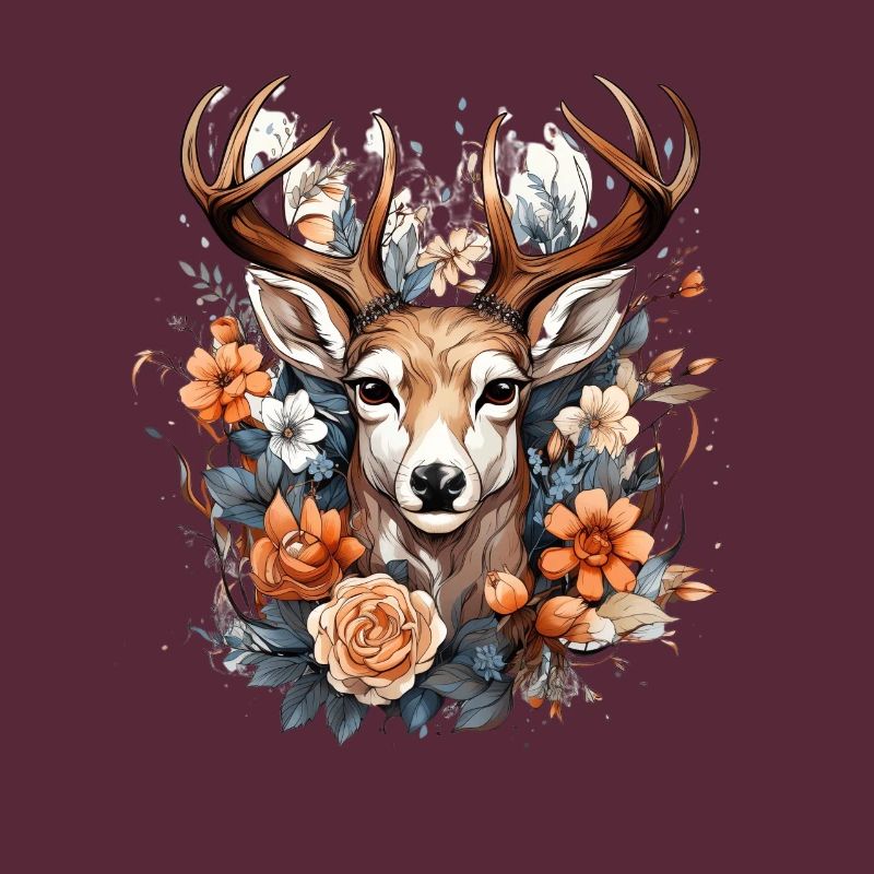 Replacement dirndl deer antlers deer
