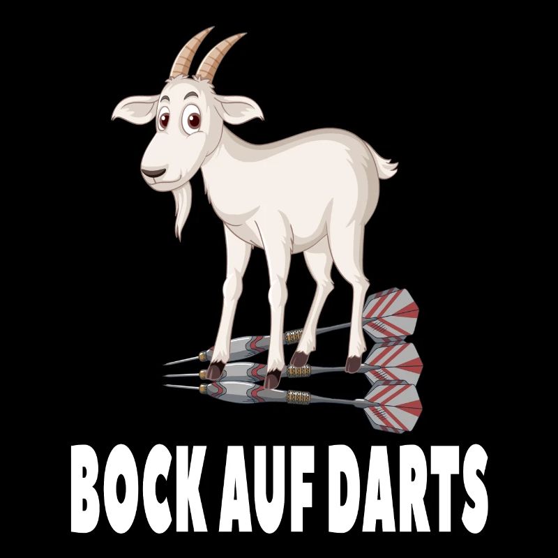 Bock auf Darts - Dart Spieler Darten Darts