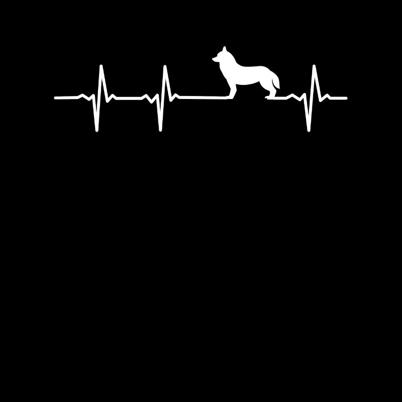 Amant de chien de chien de battement de coeur de Husky