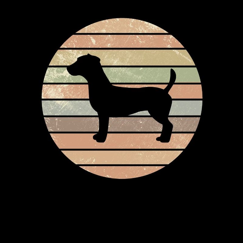 Jack Russel Terrier Dog Pet Retro Gift