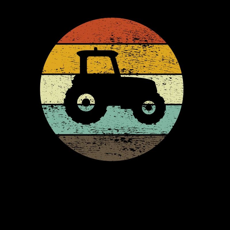 Trekker Traktor Retro Farmer Schlepper Geschenk