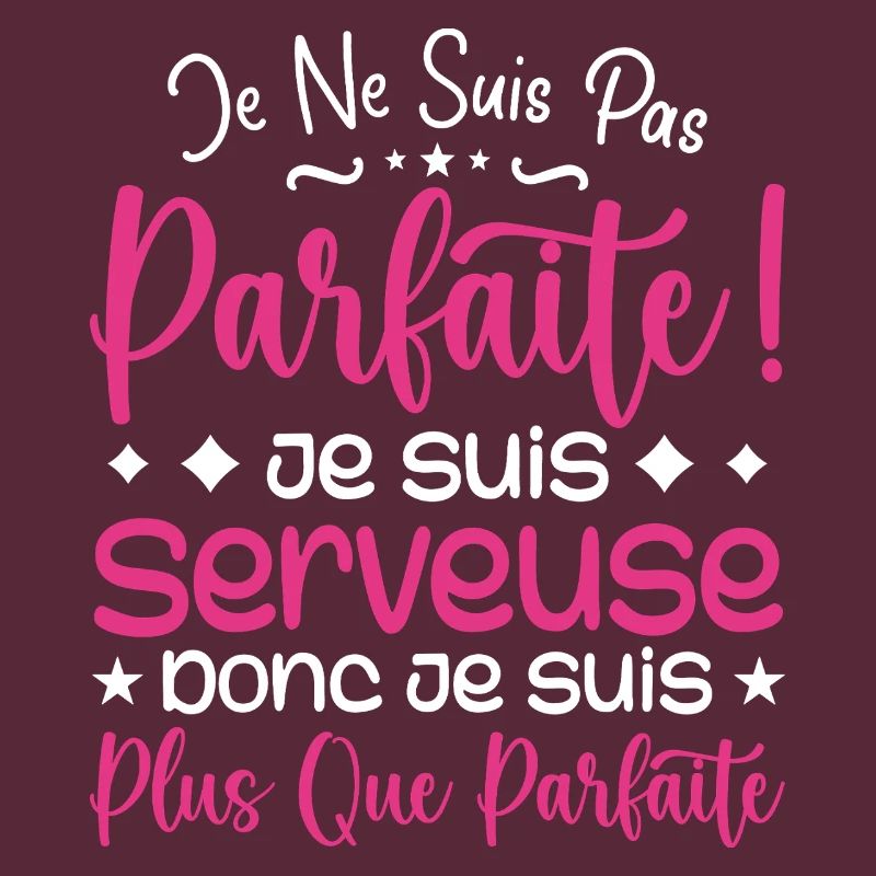Une Serveuse plus que parfaite, métier de rêve