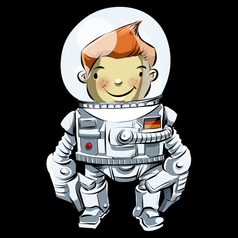 Junger Astronaut