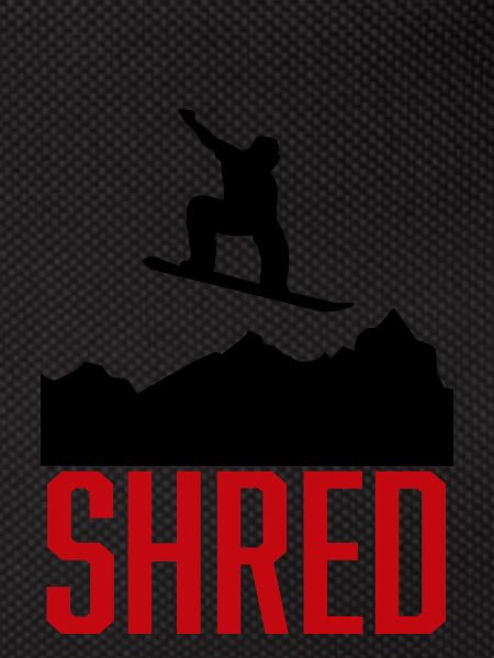 Shred snowboard