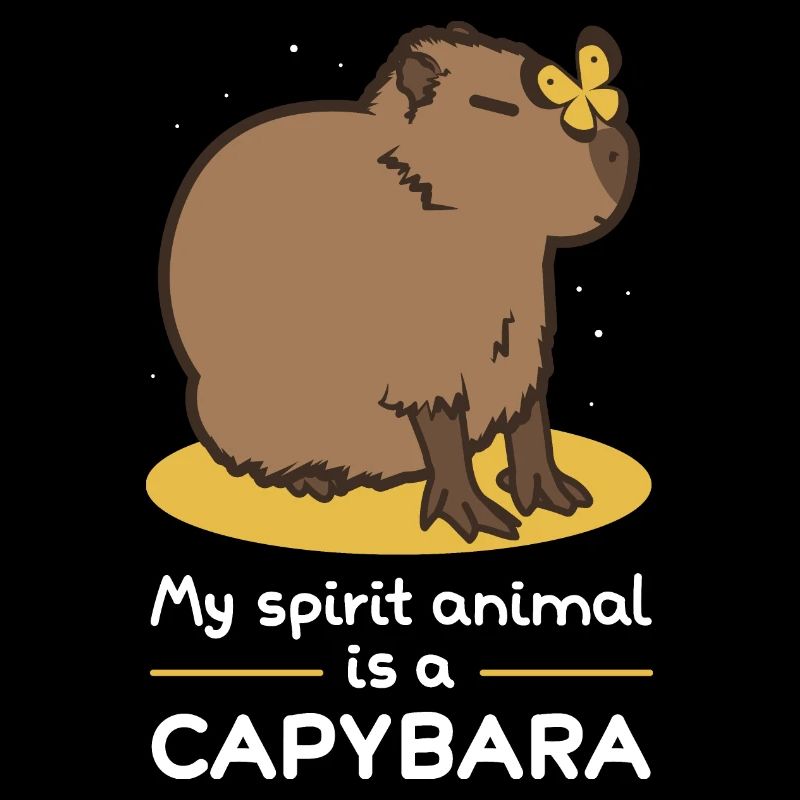 Mein Geisttier ist ein Capybara