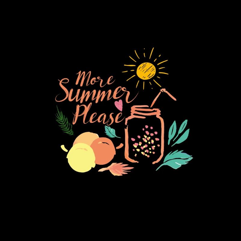 Plus d’été s’il vous plaît Summer Sun Pastel Design