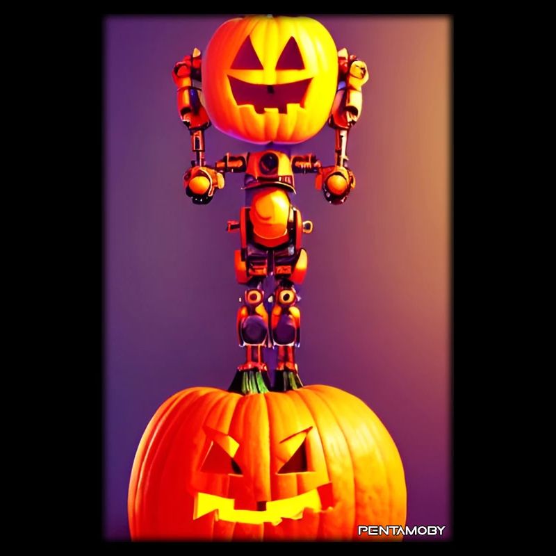 Robots Halloween Future Technology Science