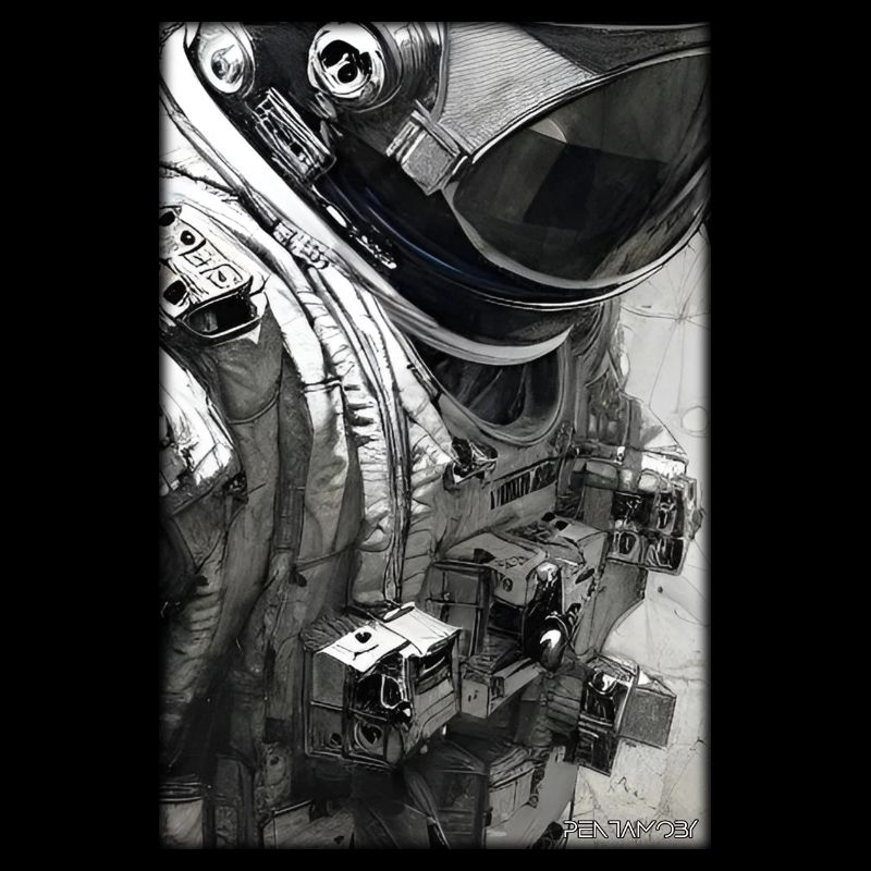 Technologie de science-fiction Astronaut Future