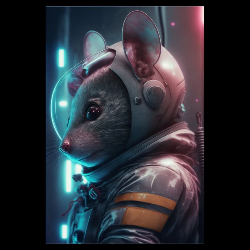 Souris dans l’espace