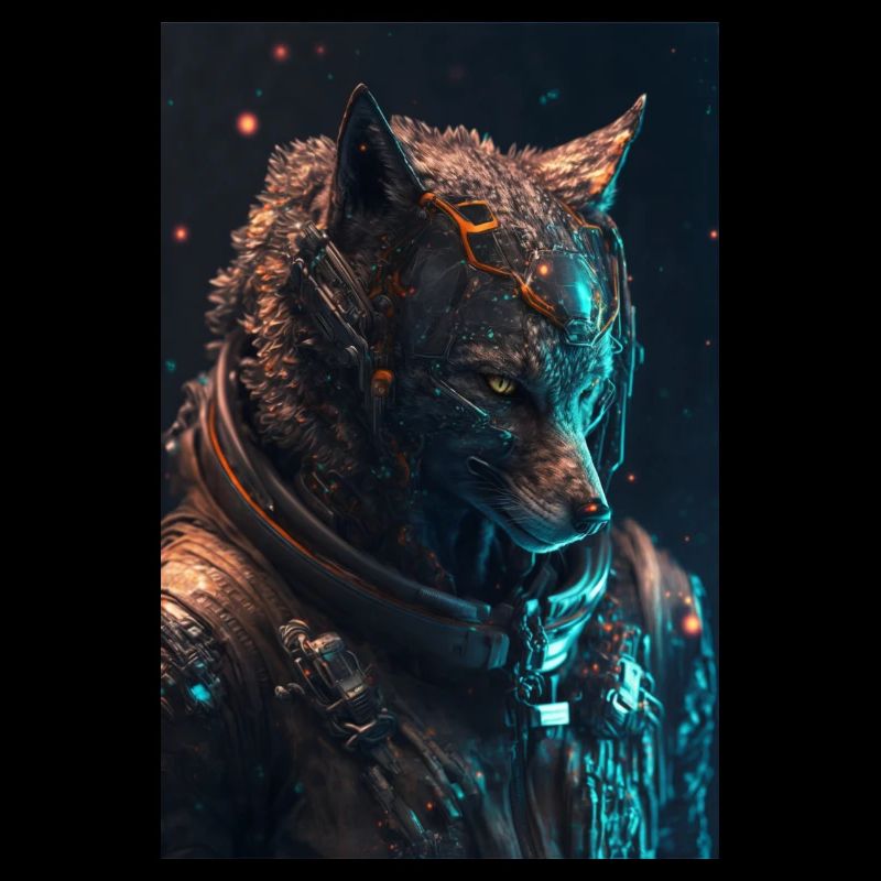 wolf im weltall