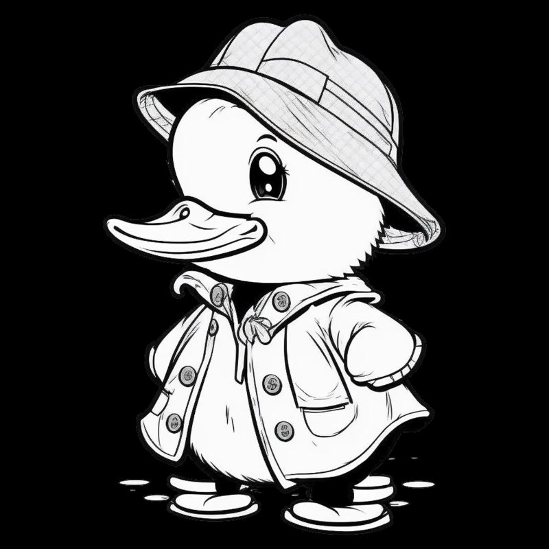 Dapper Duck - Ready for Adventure