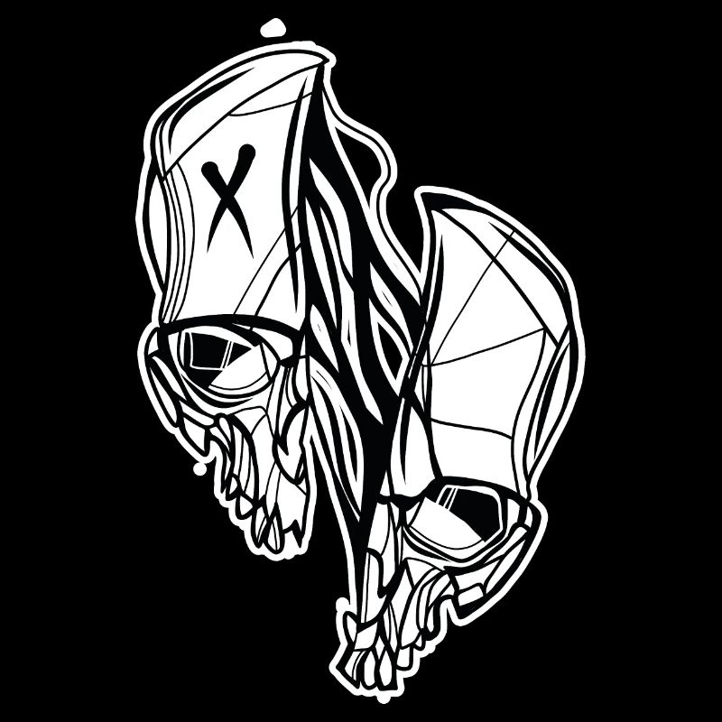 Split Skull // Illustration