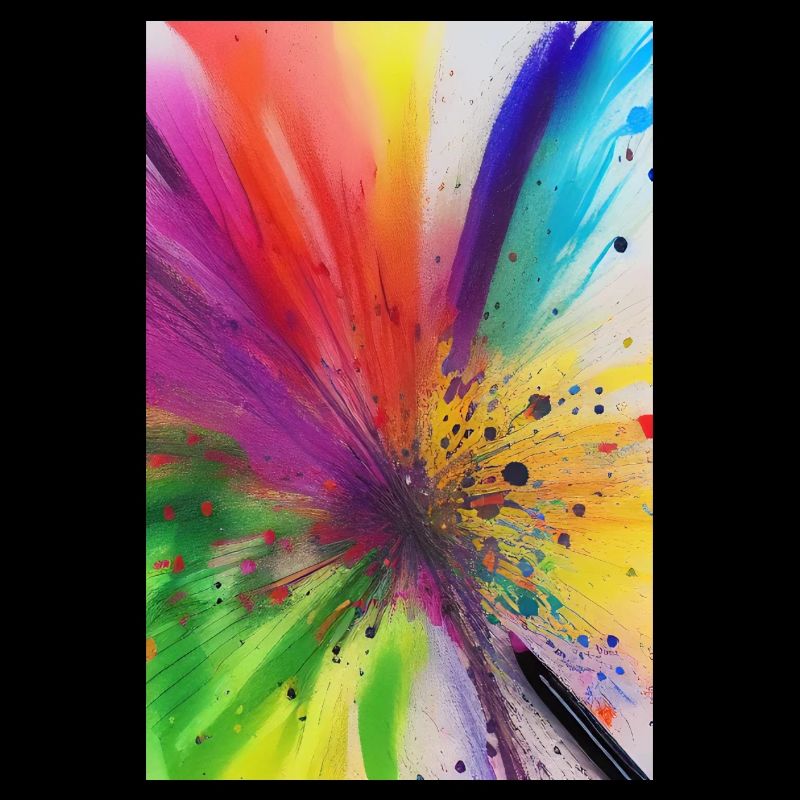 Éclaboussures de couleur