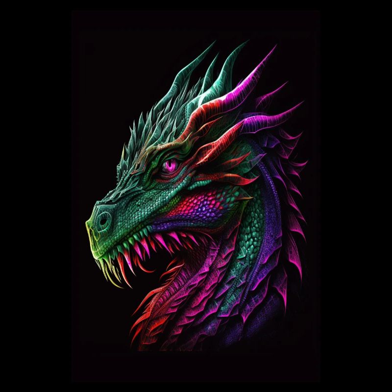dragon tendance vert