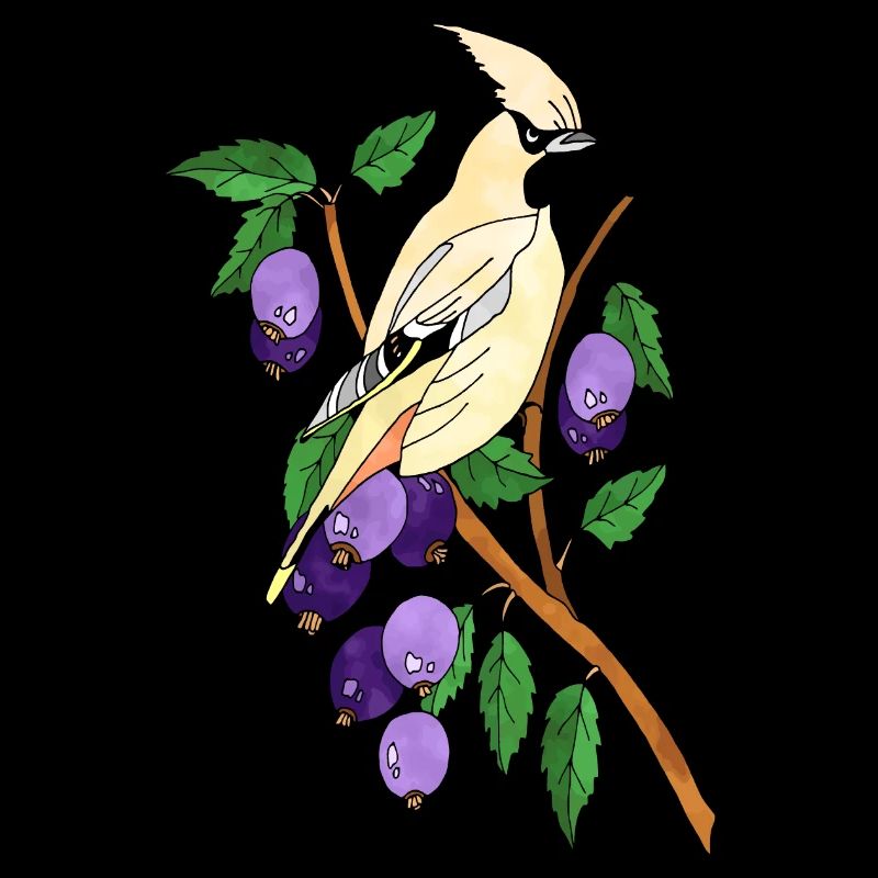 Bunter Vogel