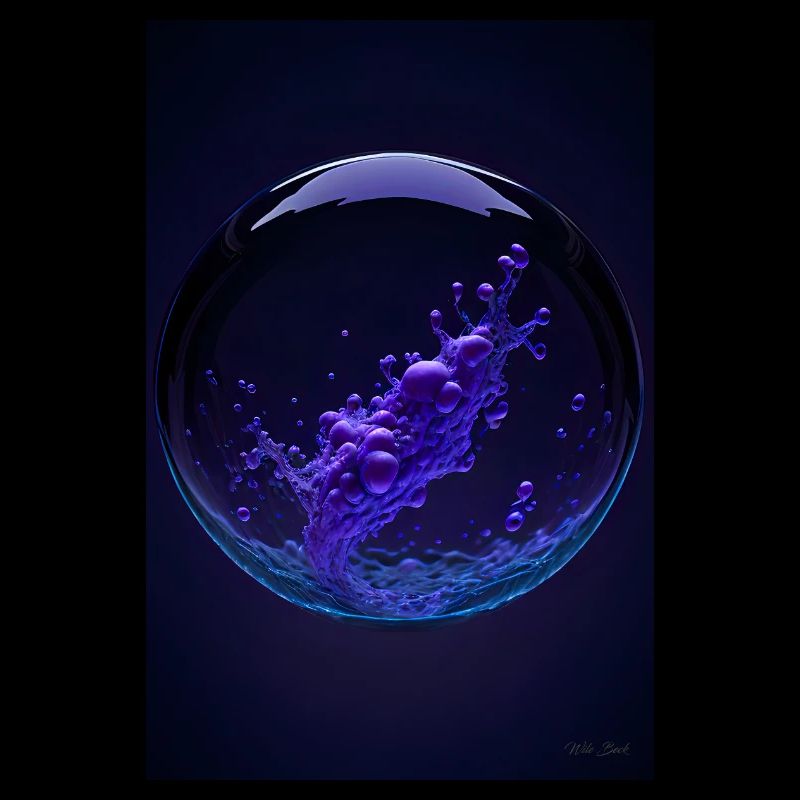 Clouds in a bubble purple2