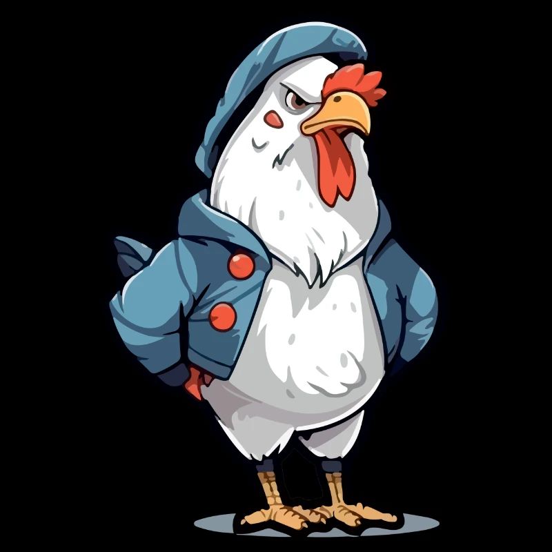 Bobby the grumpy rooster